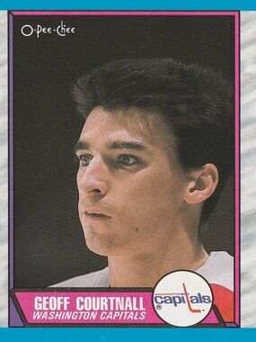 Geoff Courtnall - 1989 O Pee Chee Hockey Card